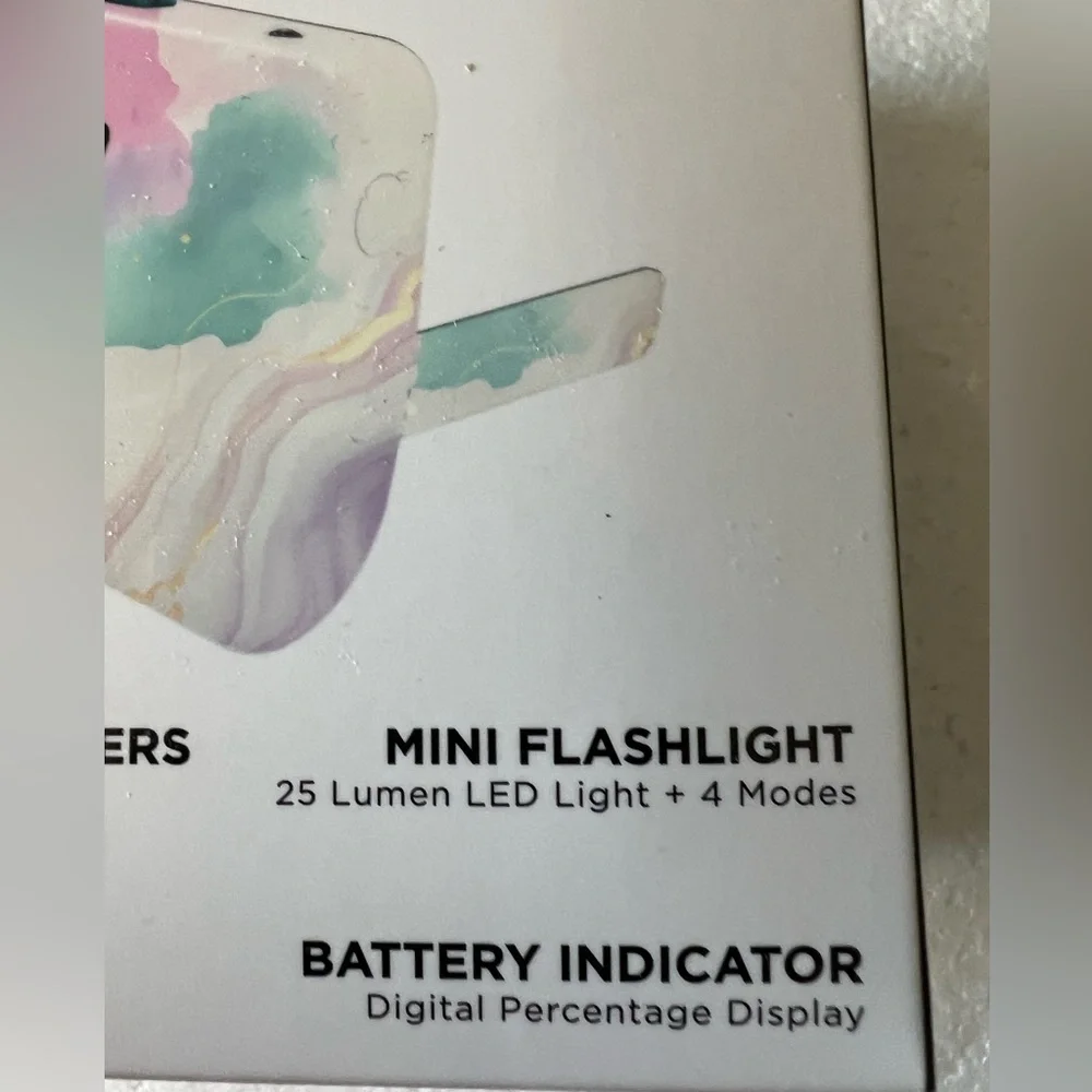 Limitless TotalBoost Mini Pro 5,000mAh Portable Power Bank  Marble Color